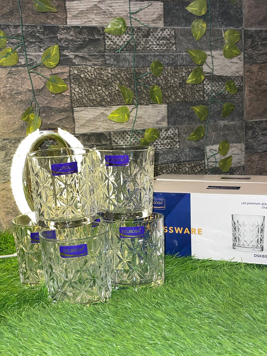 DSKB032-2 | Premium Crystal Glass Set - 6 Pcs