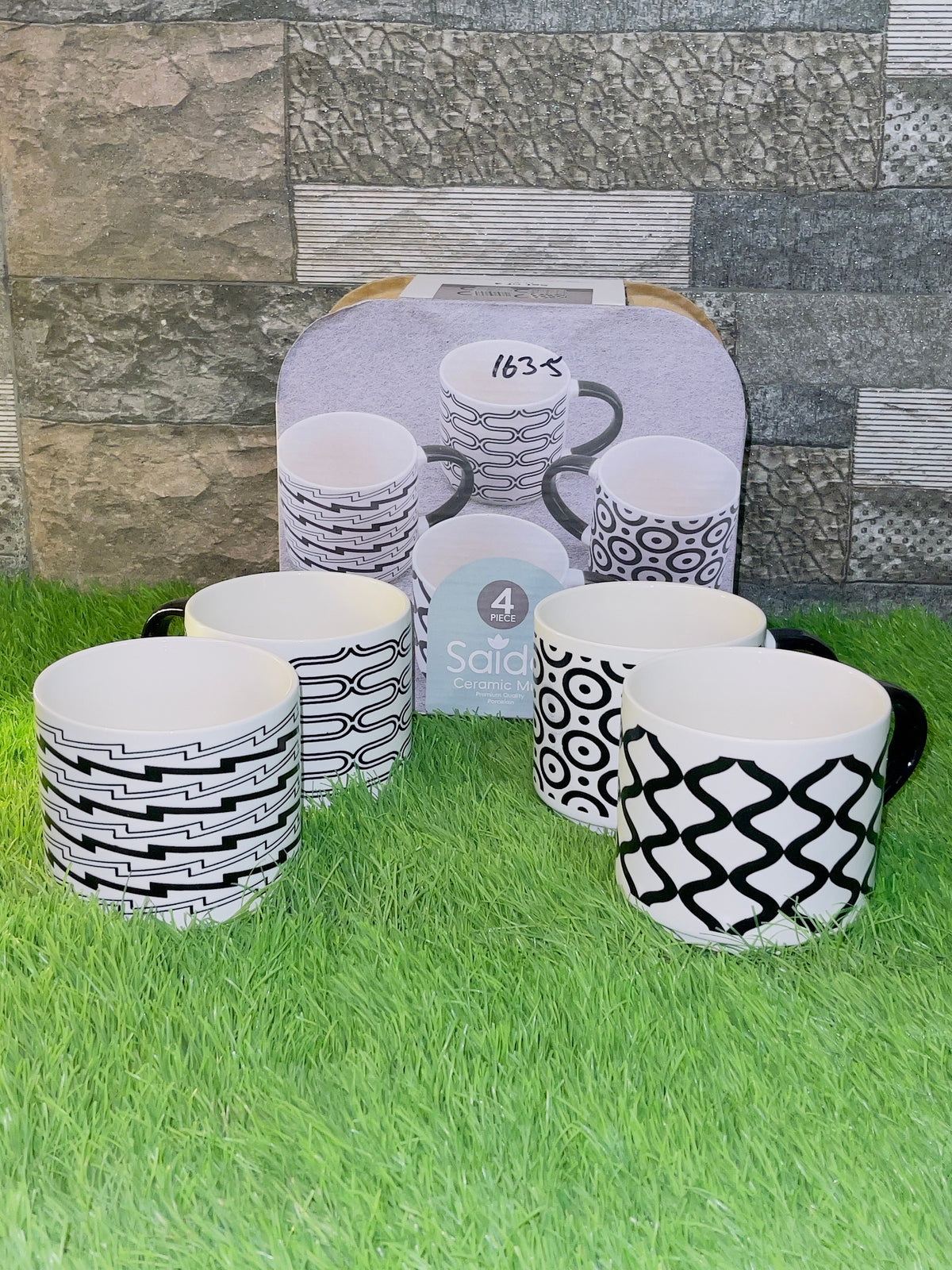 Everyday Ceramic Mug Set of 4 (400ml) | Daily Clink ☕