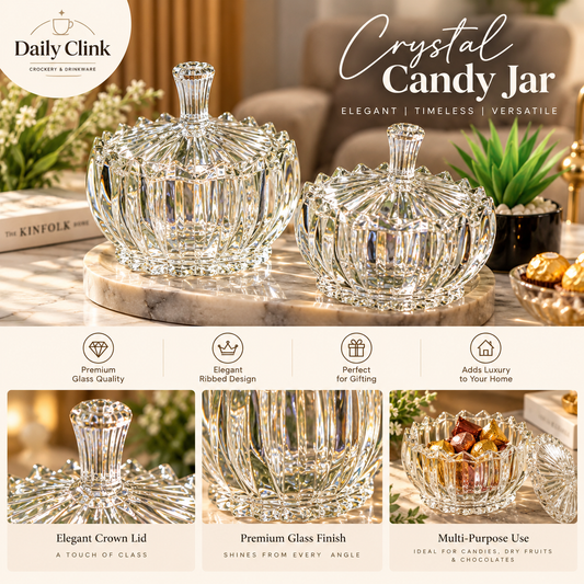Crystal Candy Jar | Daily Clink ✨