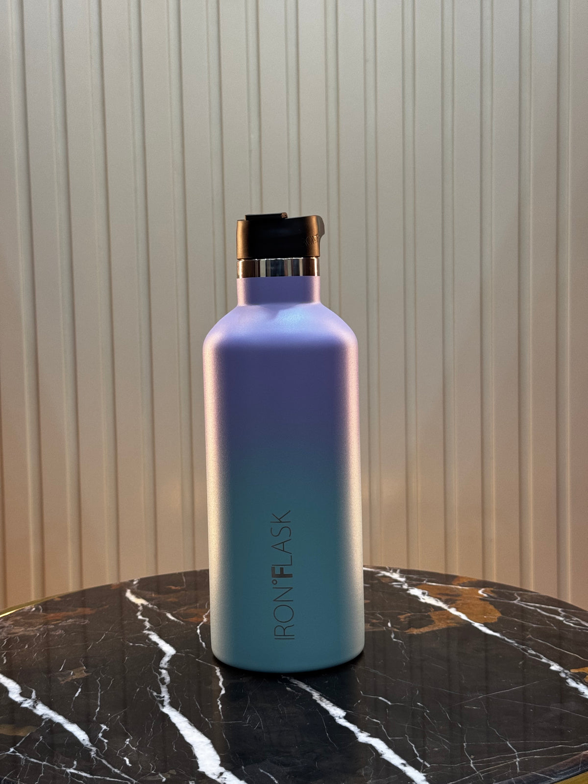 Iron Flask Gradient Stainless Steel Water Bottle | Blue & Lavender Mint | Daily Clink