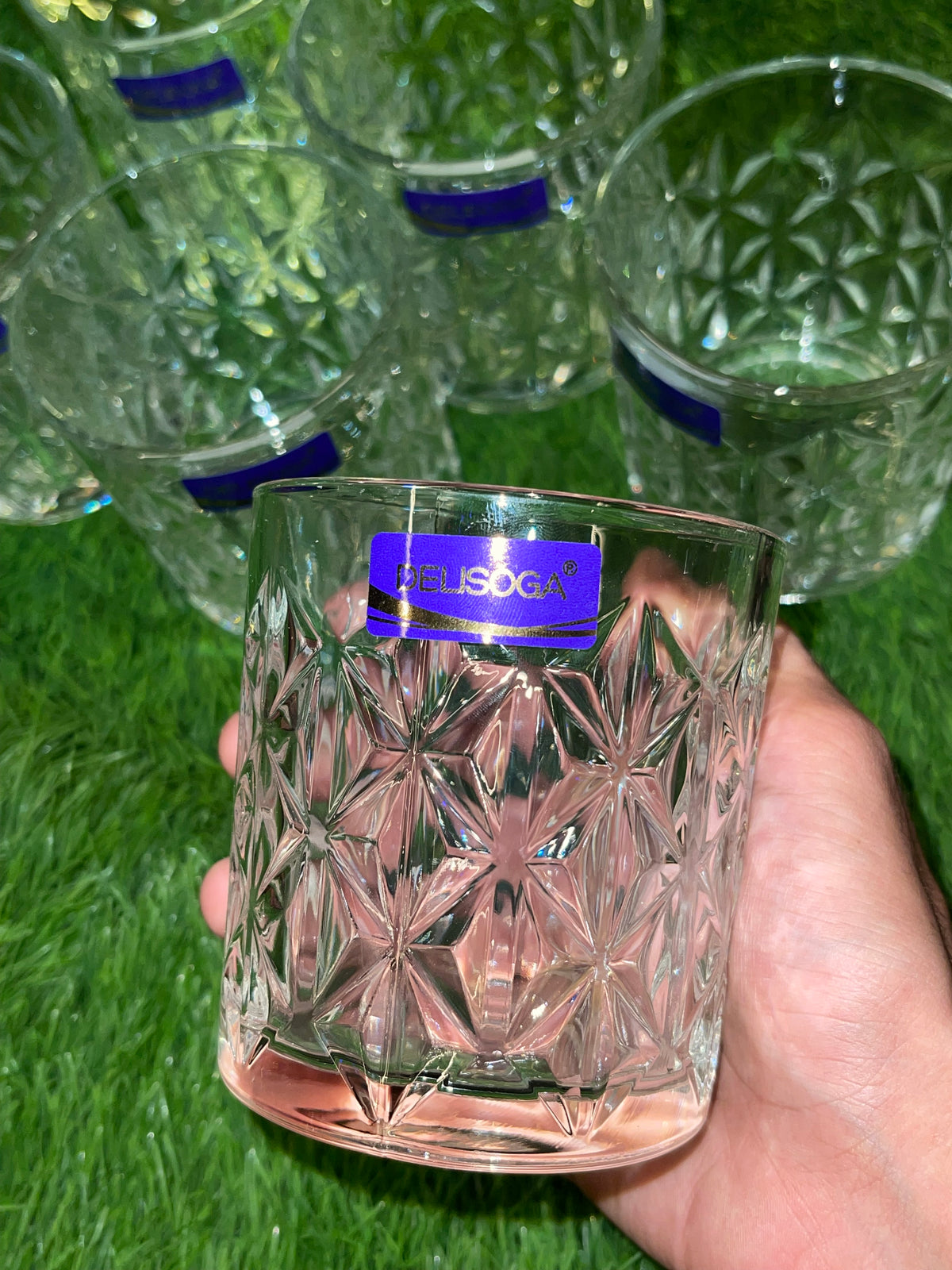 DSKB032-2 | Premium Crystal Glass Set - 6 Pcs