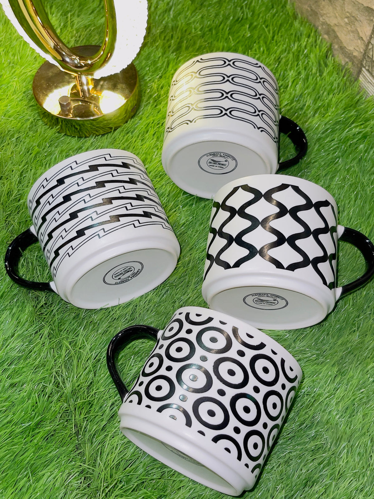 Everyday Ceramic Mug Set of 4 (400ml) | Daily Clink ☕