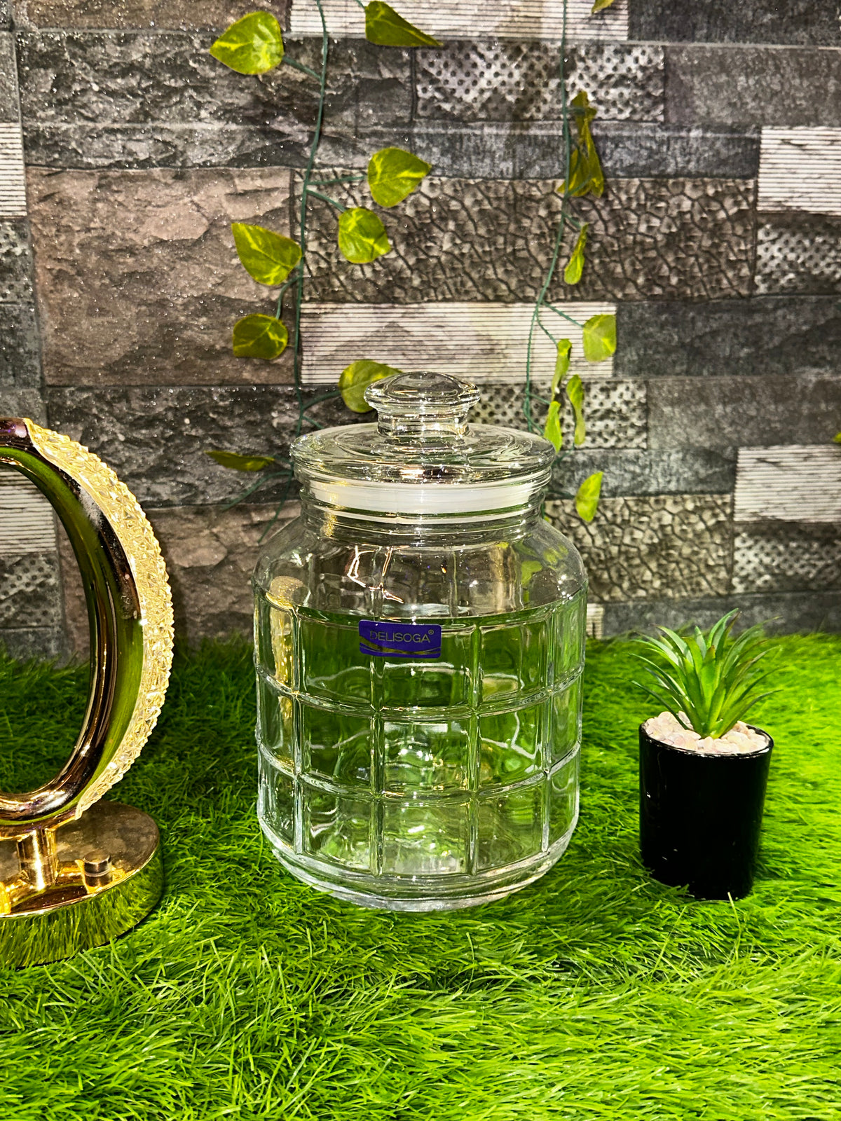 Glass Storage Jar 2.2L | DailyClink