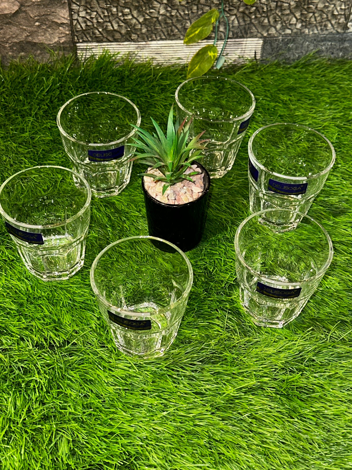 Mini Glass Tumbler Set | 6 Pieces | DAILYCLINK